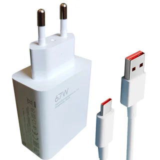 شارژر دیواری شیائومی مدل 67W به همراه تبدیل USB-C 101806385